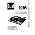 DUAL 1216 Manual de Usuario