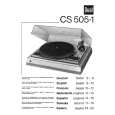 DUAL CS505-1 Manual de Usuario
